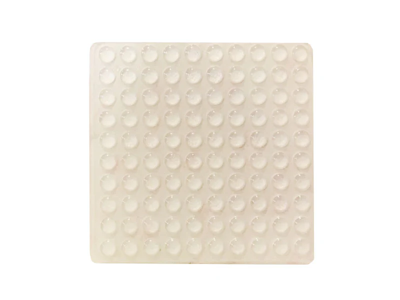 Lot de 100 pastilles adhésives antidérapantes en silicone - 0,6 cm - Image 2
