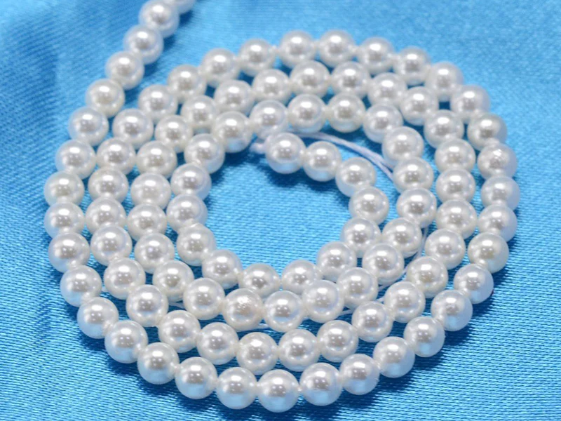 Lot de 20 perles effet culture rondes - 3 mm - Image 4