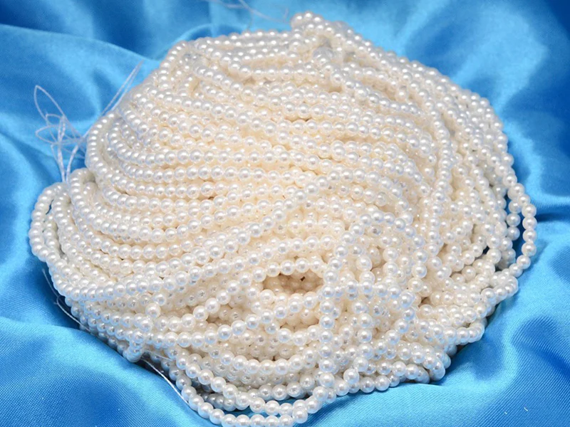 Lot de 20 perles effet culture rondes - 3 mm - Image 5