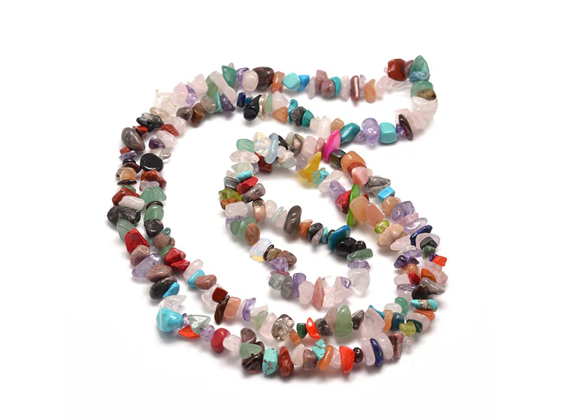 Lot de 30 perles naturelles et synthétiques - Image 2