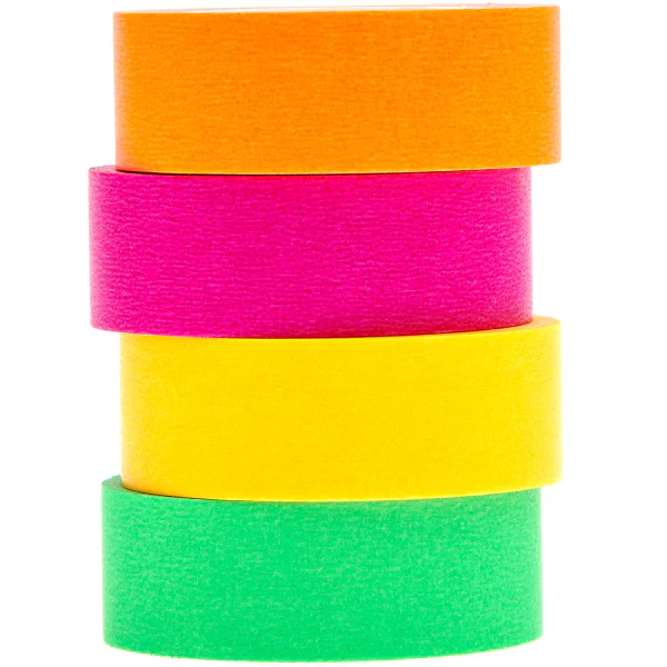 Lot de 4 Masking tapes fluo - Rico Design - Image 2