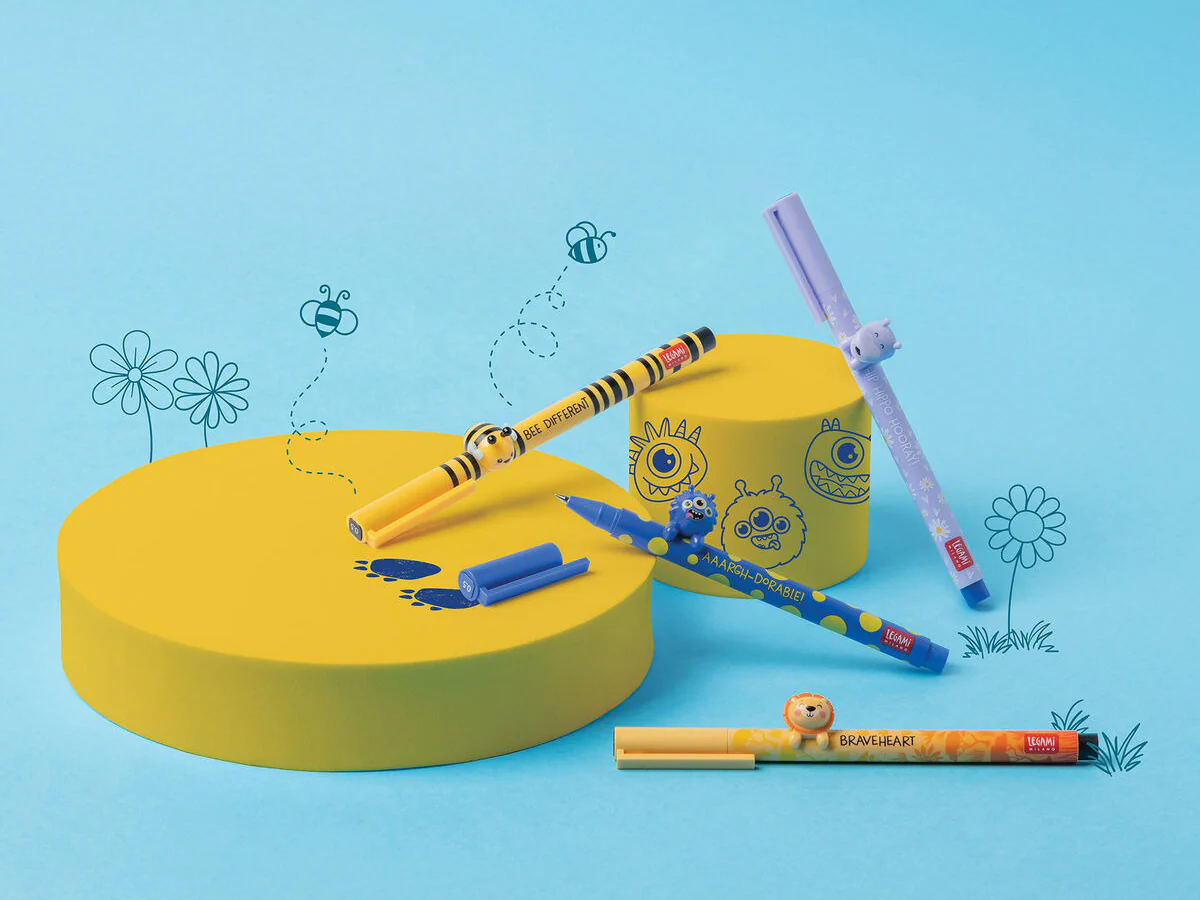 Stylo gel Lovely Friends Abeille - Legami - Image 4