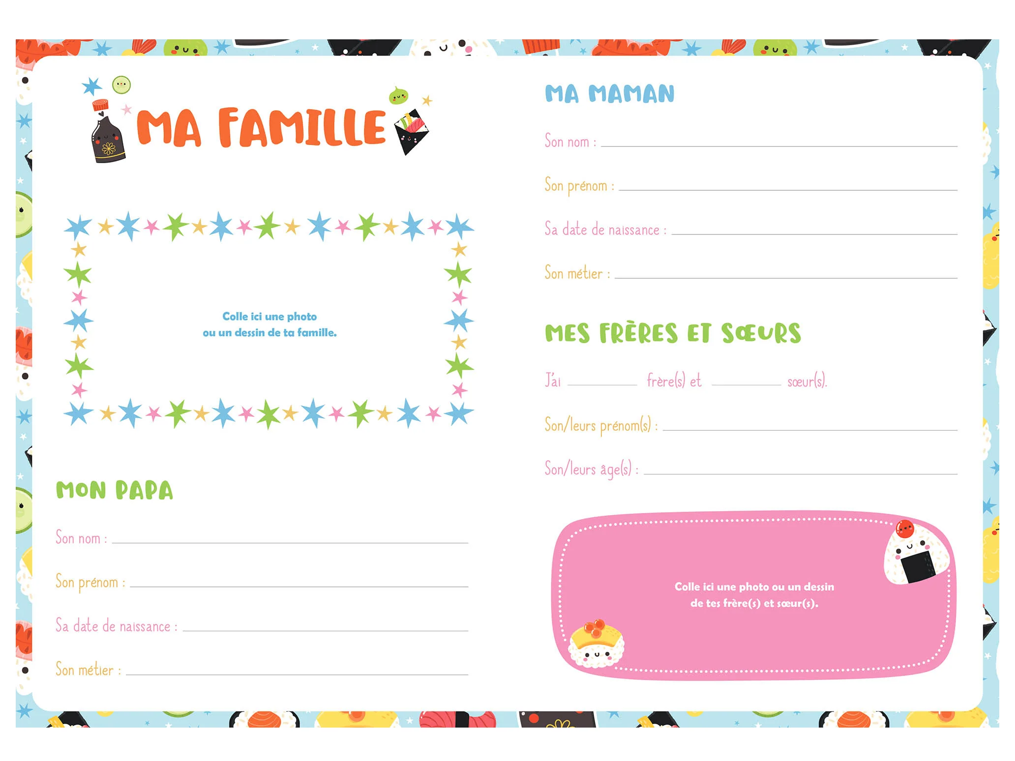 Ma papeterie créative – Mon carnet Secret Bijou Kawaii - Auzou - Image 2