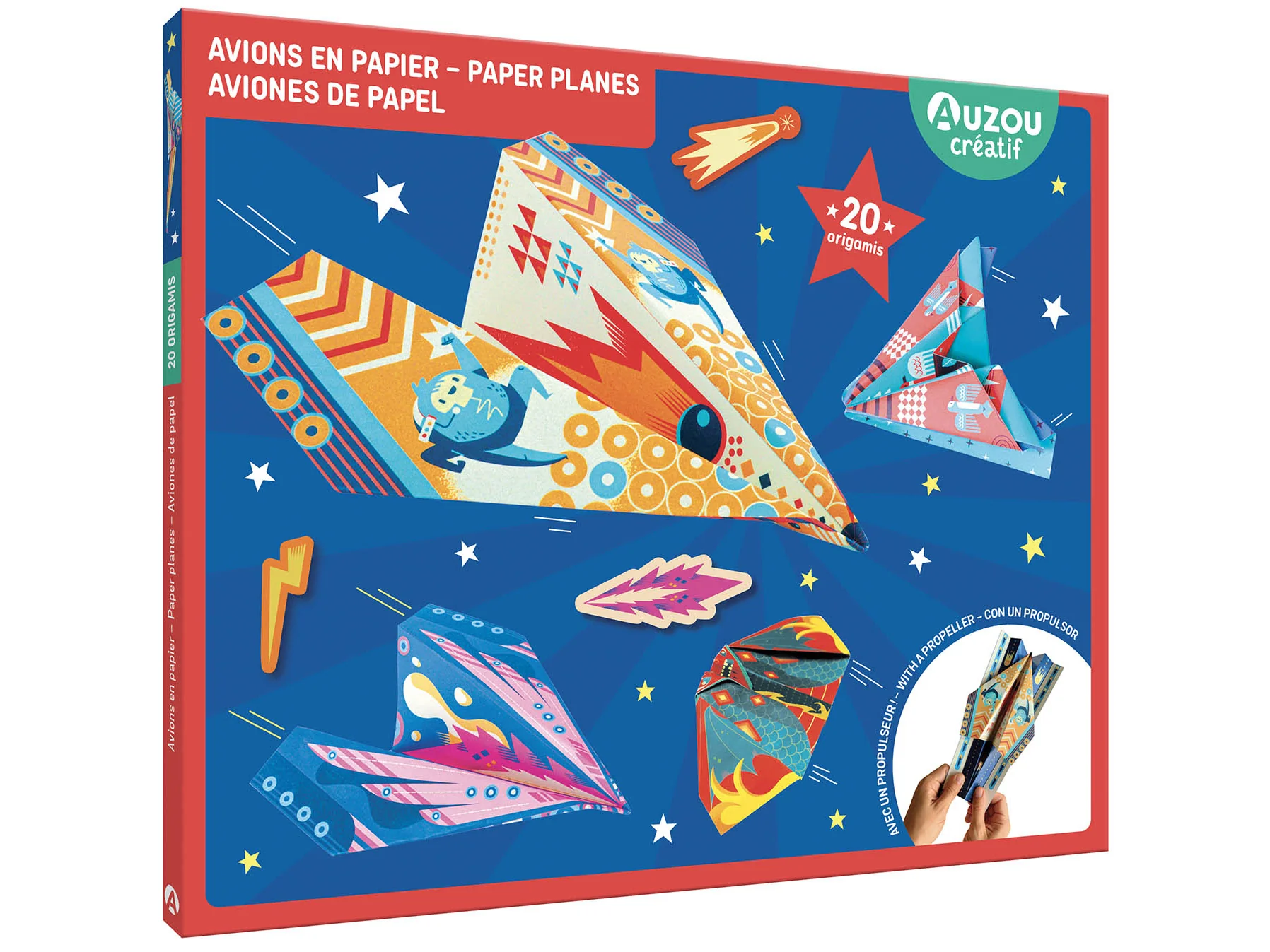 Ma pochette d’artiste – Mes avions en papier