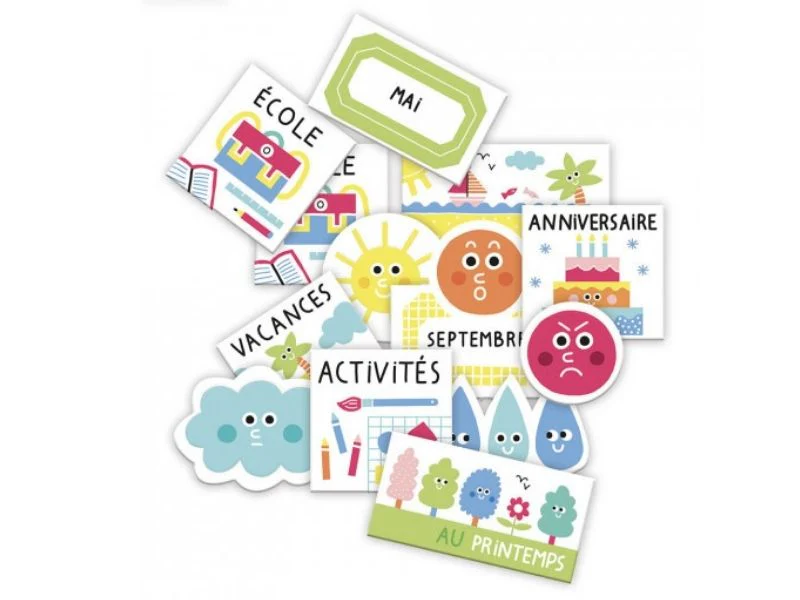 Ma première pochette d'aimants - Calendrier de la semaine - Image 3