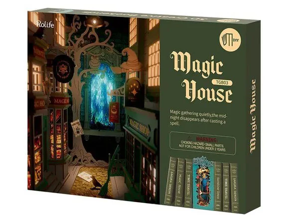 Book Nook - Pièce miniature - Magic House - Rolife - Image 8