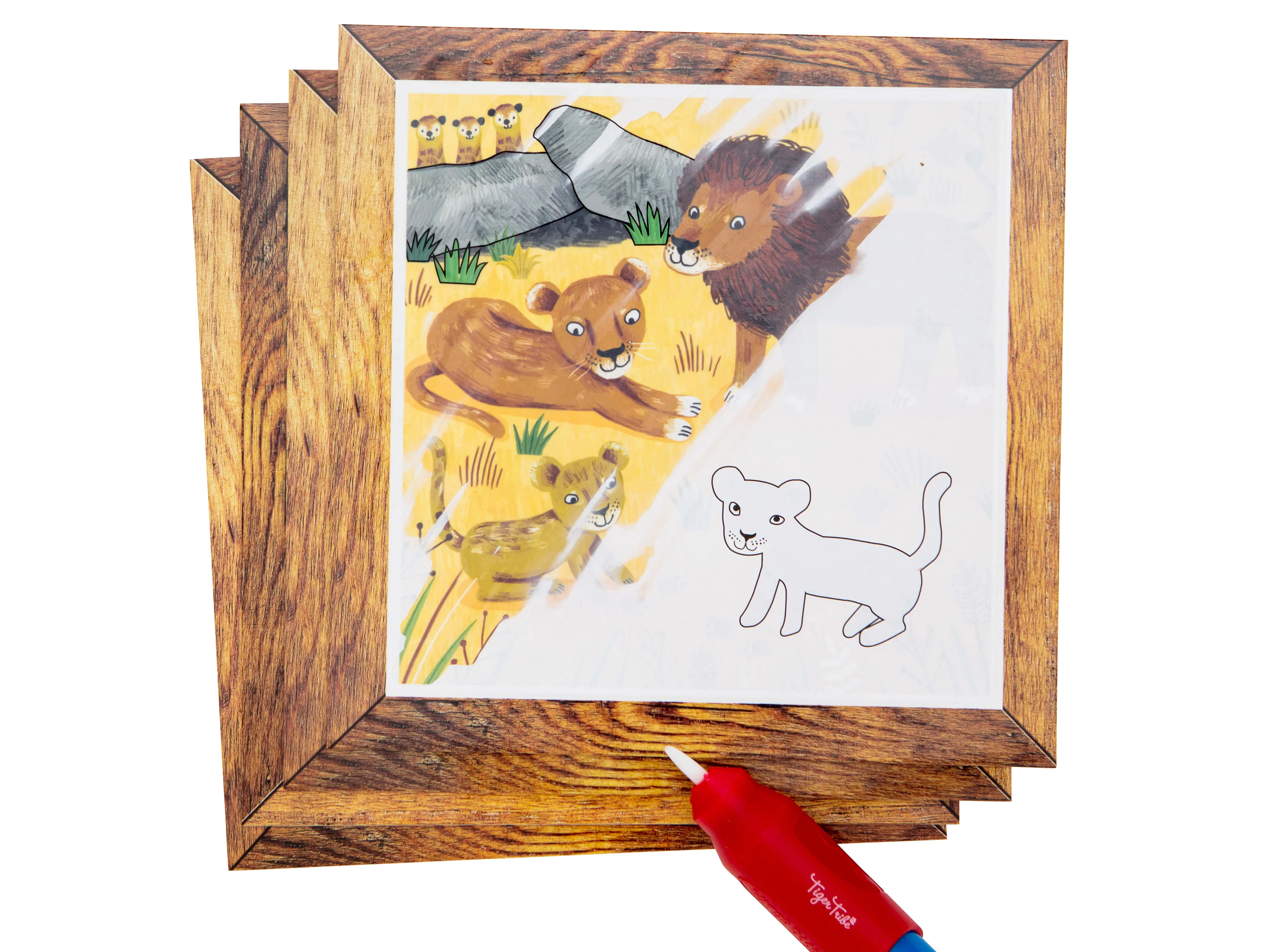 Kit de peinture à l'eau magique - Safari Adventures - Image 6