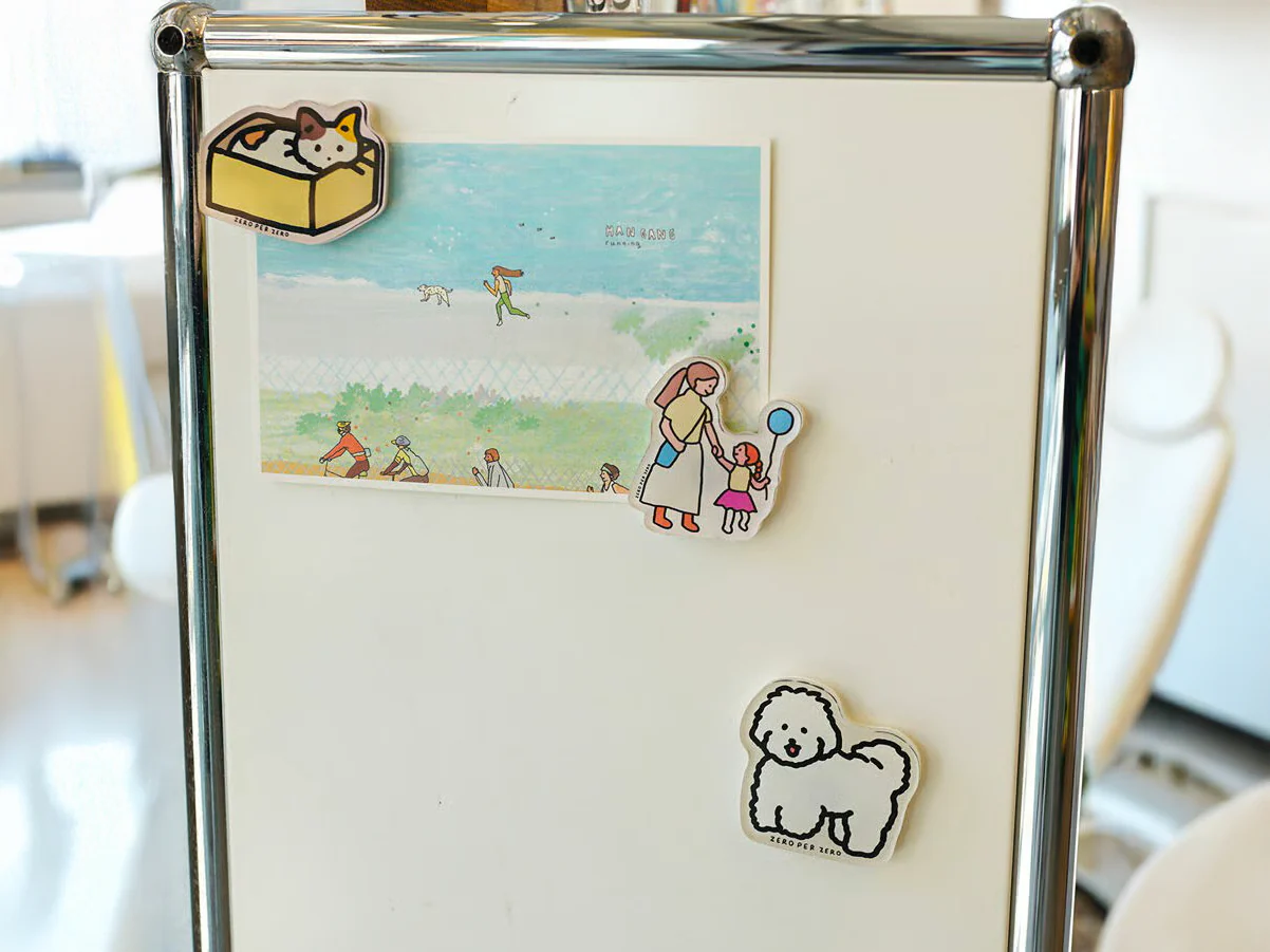 Magnet Chien blanc 2 - Zero per Zero - Image 4