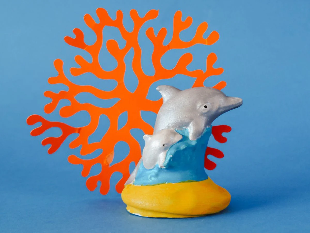 Mako moulages : Le Dauphin et son bébé - Image 3