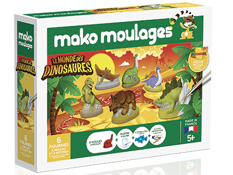 Mako moulages : Le monde des dinosaures