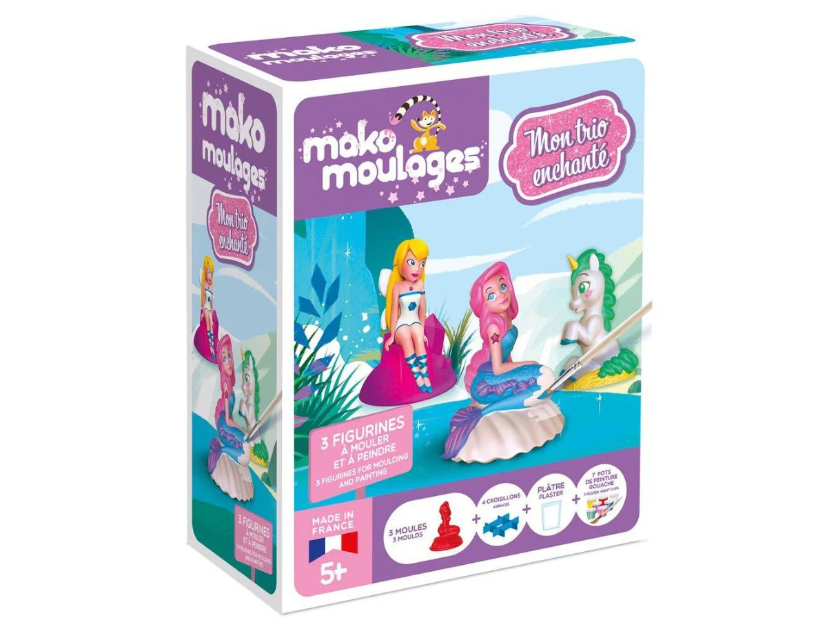 Mako moulages : Mon Trio Enchanté