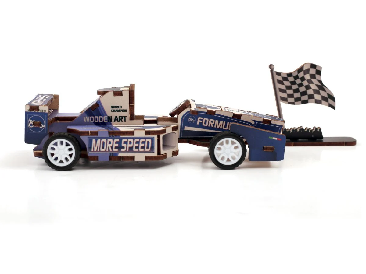 Maquette à friction - Voiture de course à construire - Image 3