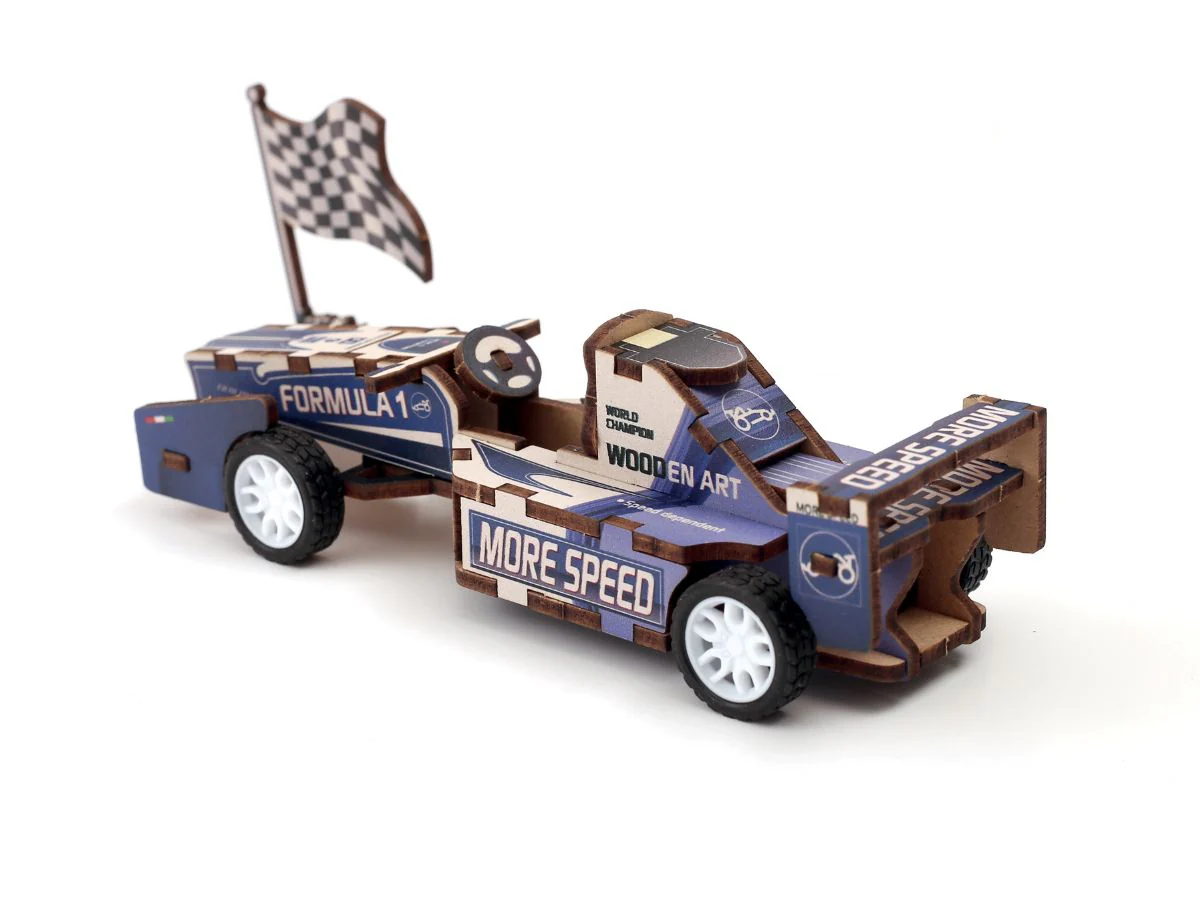 Maquette à friction - Voiture de course à construire - Image 4