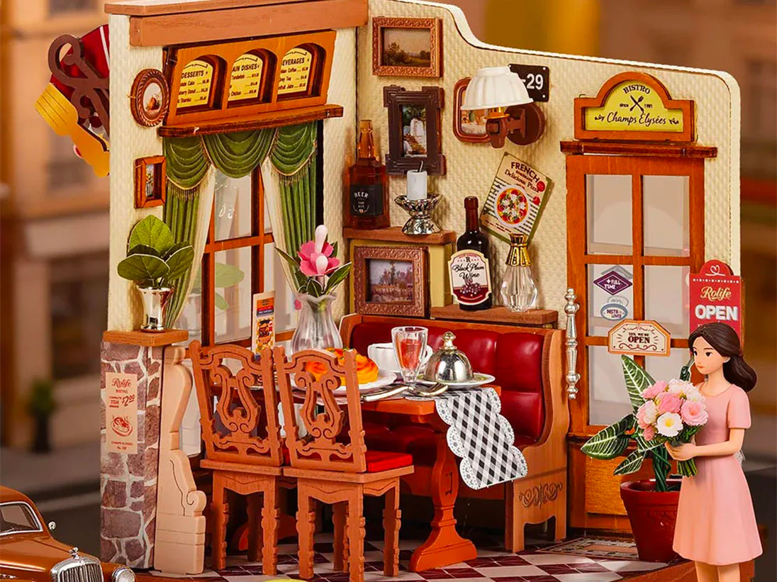 Maquette Bistro des Champs-Élysées - Robotime - Image 2