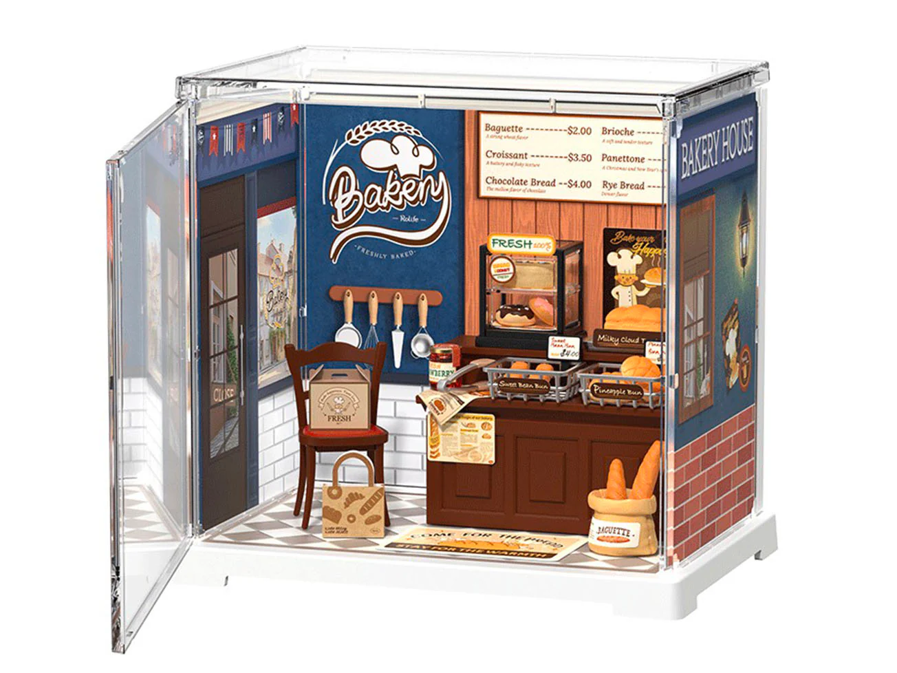 Maquette Boulangerie Butter Bakery House - Robotime