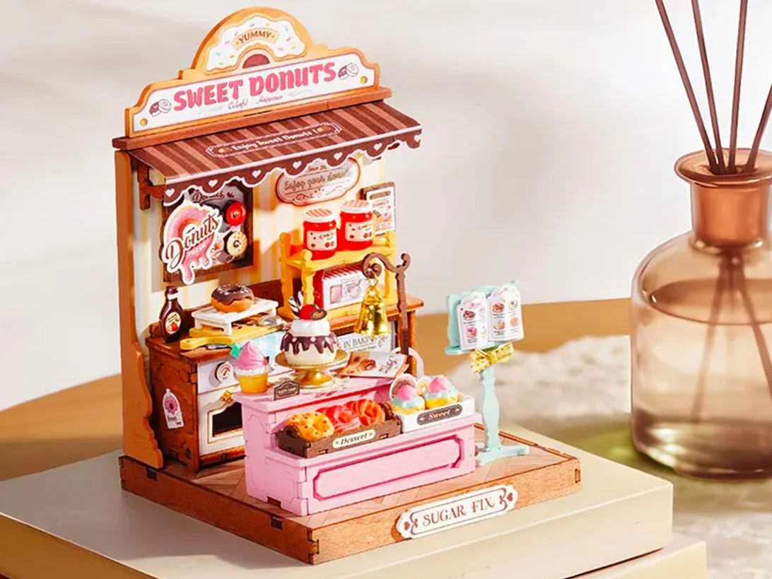 Maquette Boutique Sweetie's Donut - Robotime - Image 2