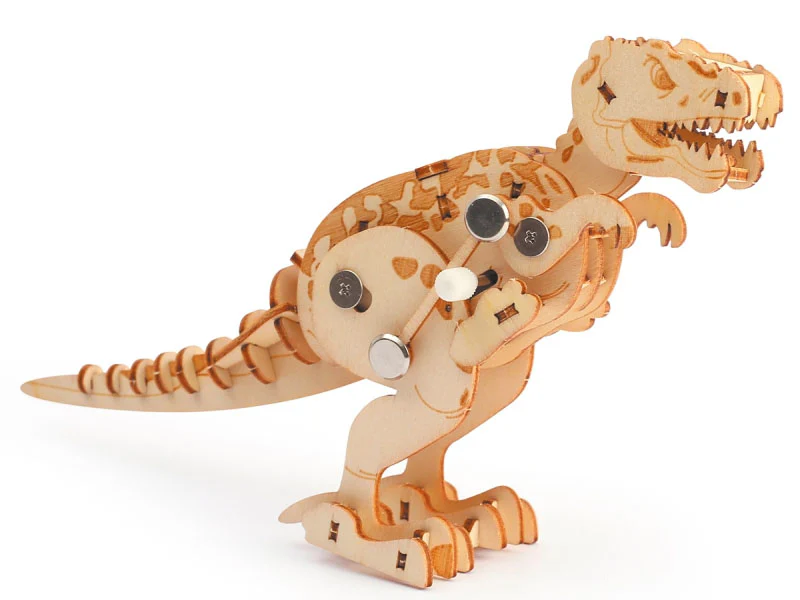 Maquette en bois 3D mécanique T-Rex - Image 4