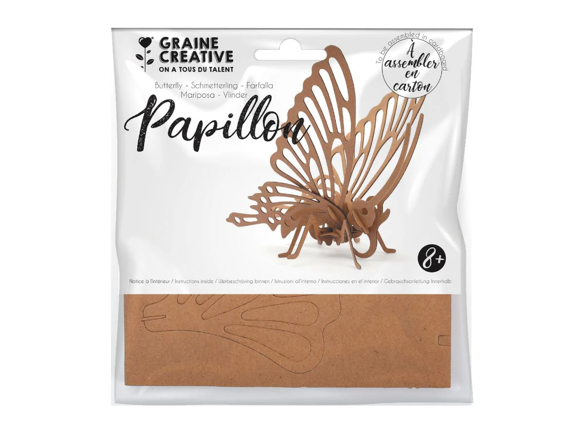 Maquette en carton 3D - Papillon
