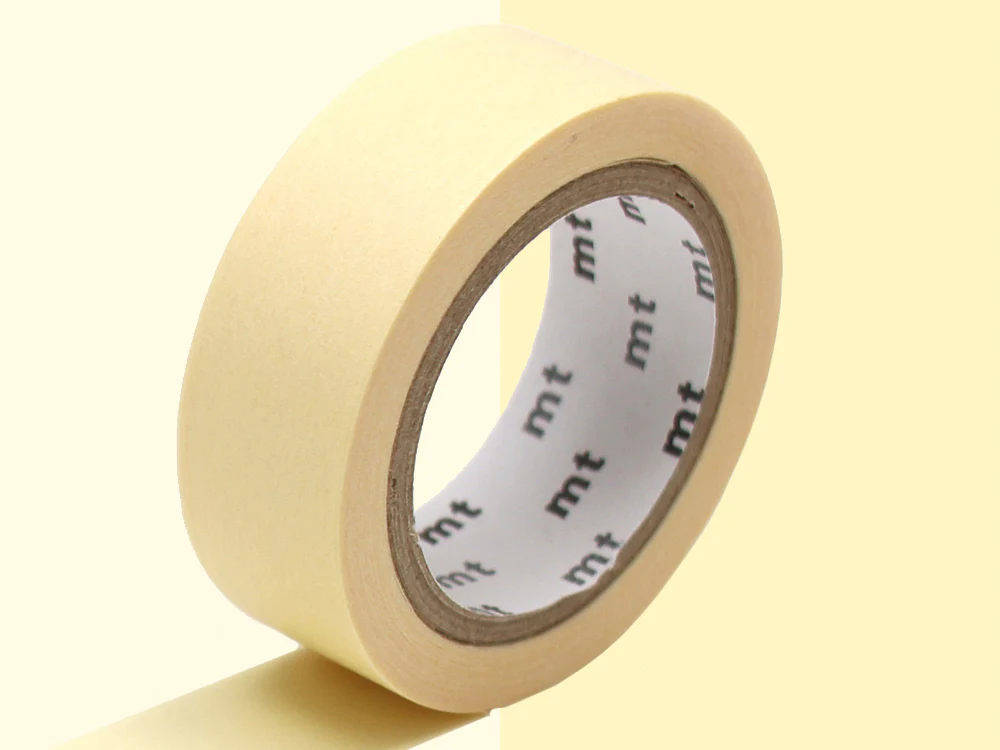 Masking Tape MT Uni pastel jaune sunflower - Scrapbooking - Image 2