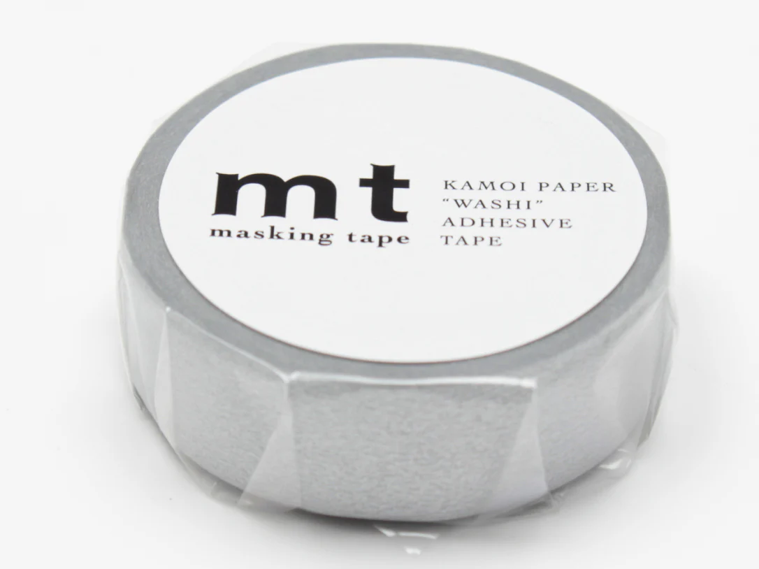 Masking tape uni - argent - Image 6
