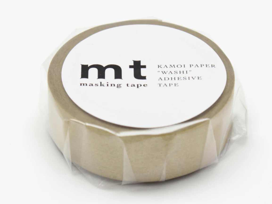 Masking tape uni - Doré - Image 7