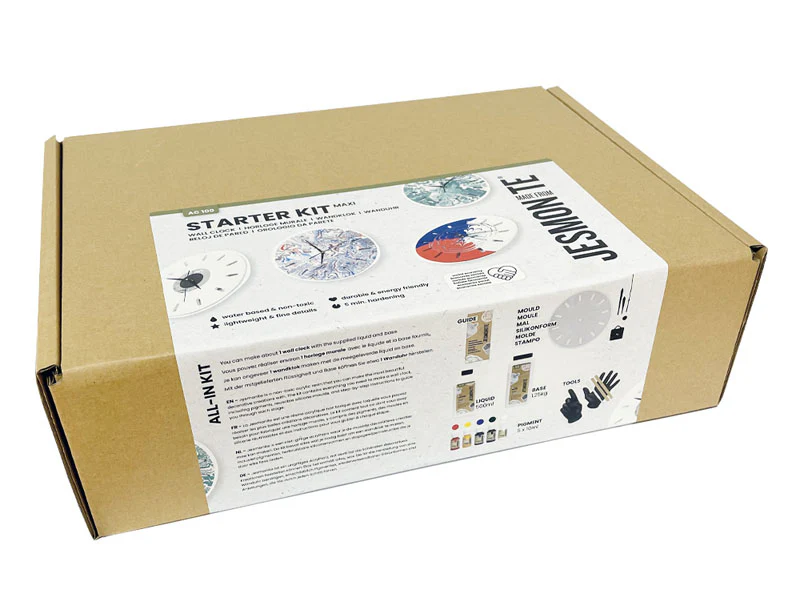 Maxi kit Jesmonite AC100 - Horloge murale avec mécanisme