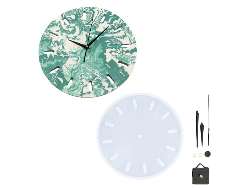 Maxi kit Jesmonite AC100 - Horloge murale avec mécanisme - Image 2