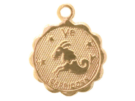 Médaille astro OR FIN - Capricorne