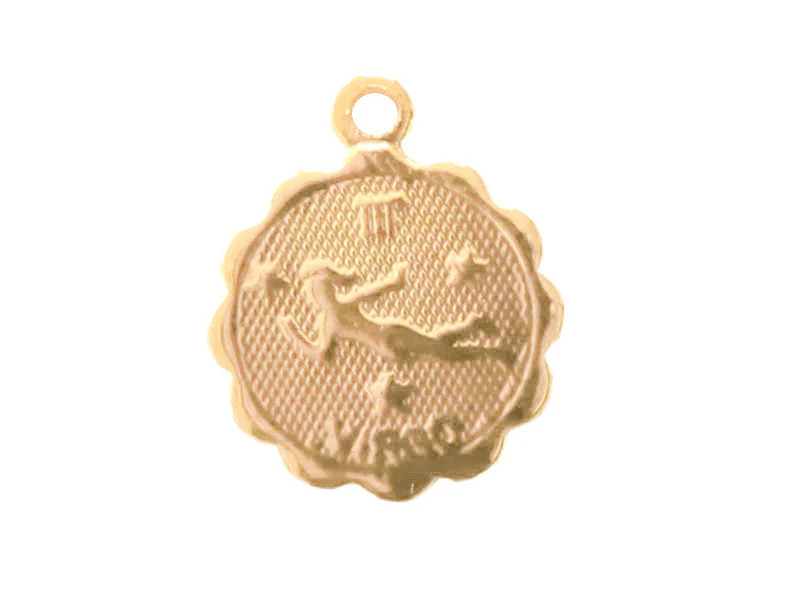 Médaille astro OR FIN - Vierge
