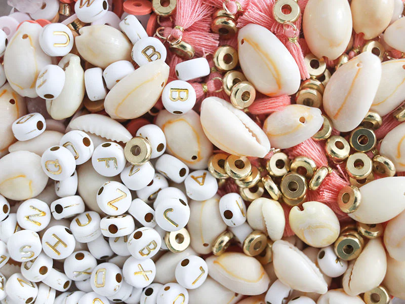 Mélange de perles heishi et de breloques - Marrakech - Image 4