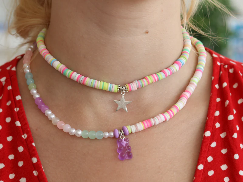 Mélange de perles heishi et de breloques - Séoul - Image 5