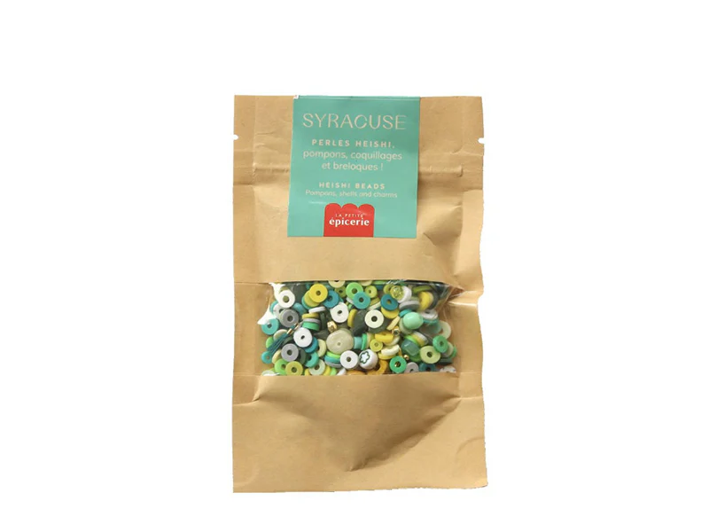Mélange de perles heishi et de breloques - Syracuse