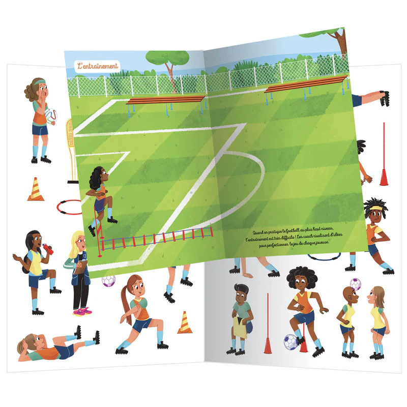 Mes 500 Autocollants Football - Auzou - Image 2