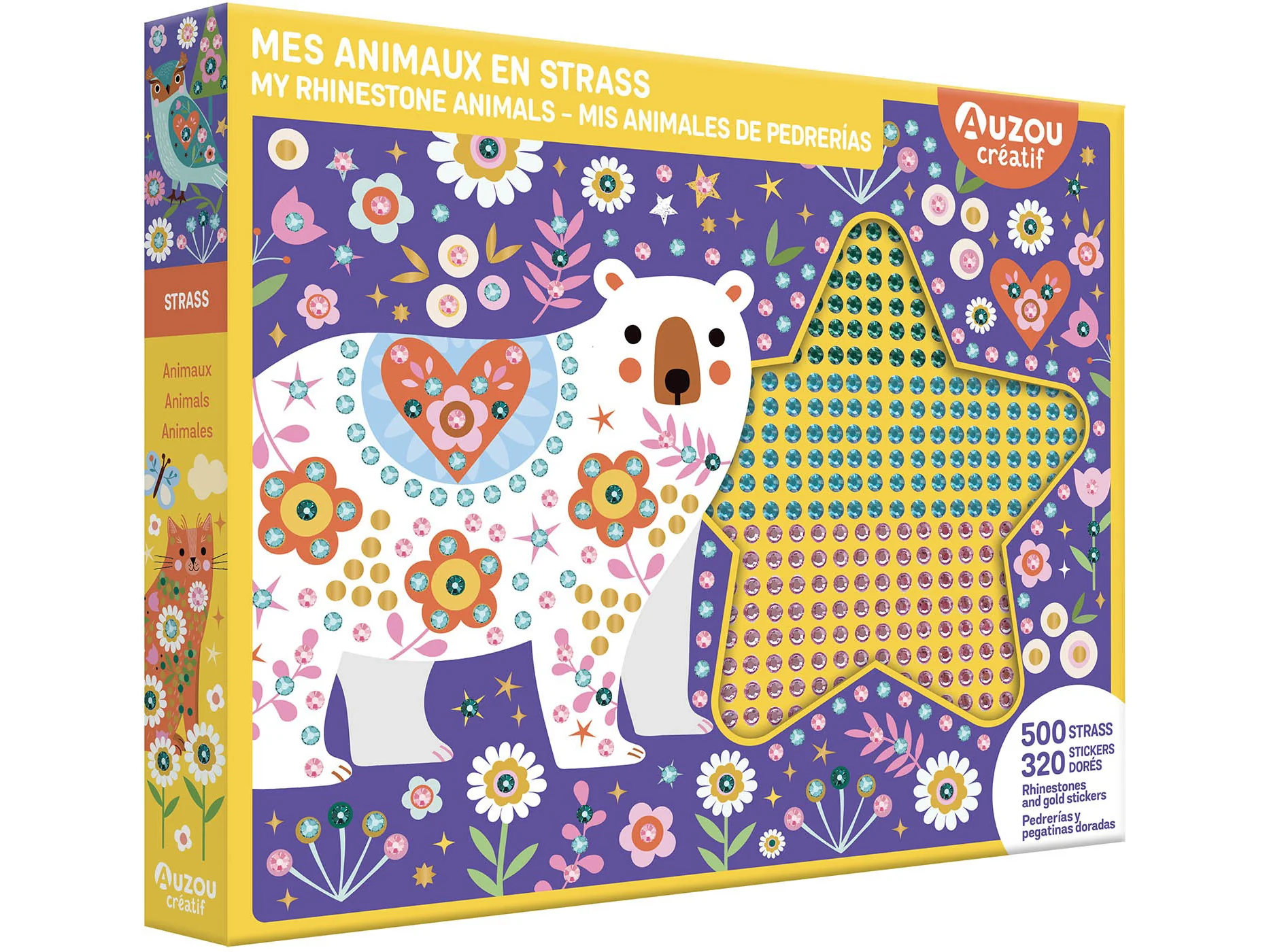 Mes animaux en strass - Auzou