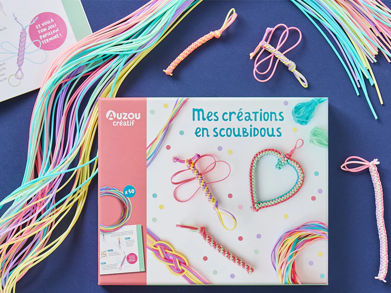 Mes Créations en Scoubidous - Auzou - Image 2
