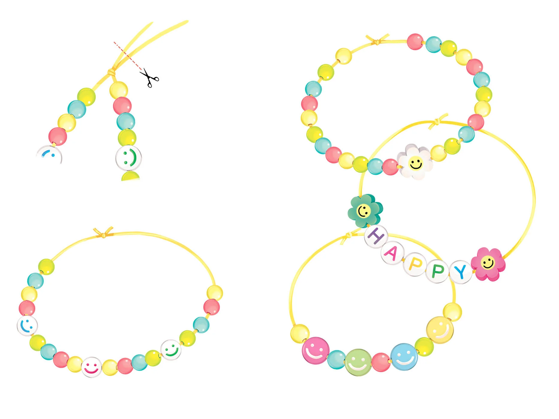 Mes jolis bijoux – Mes bracelets du bonheur - Image 3