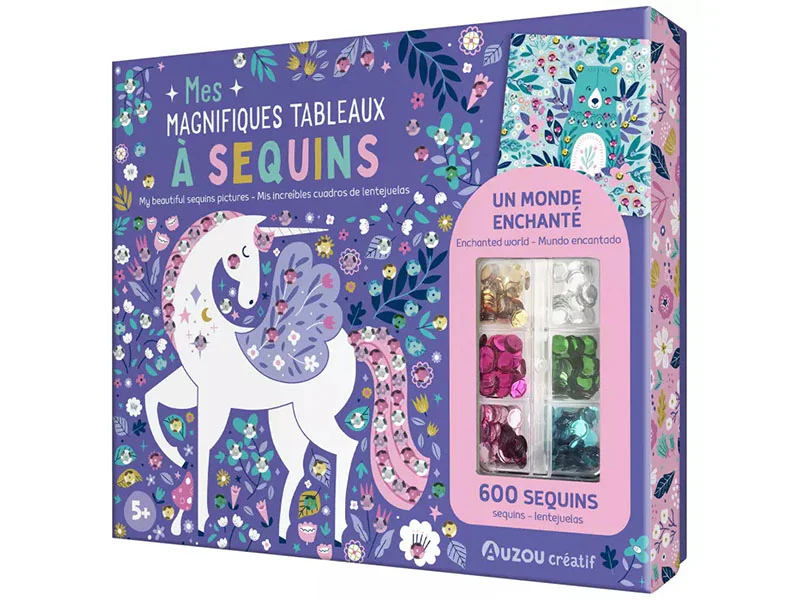 Mes Magnifiques tableaux Ă sequins - Auzou