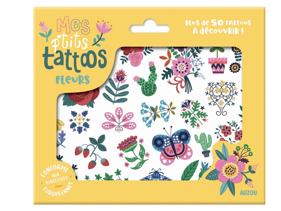 Mes P'Tits Tattoos - Fleurs