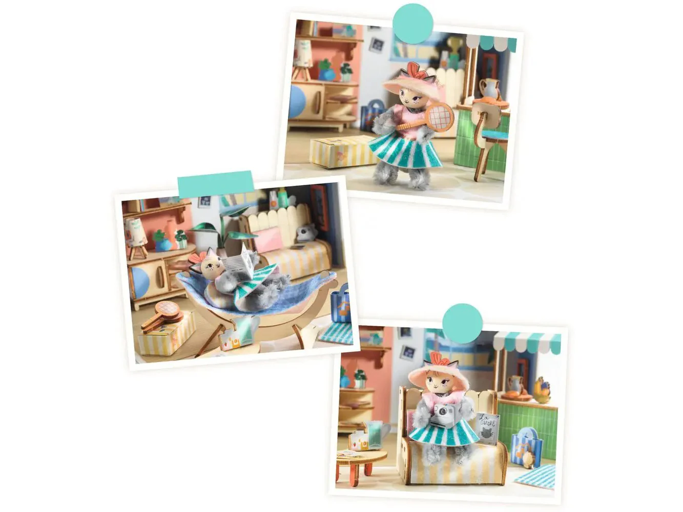 Maison miniature DIY Mi House - Mia - Djeco - Image 4