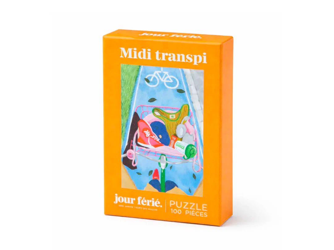 Mini Puzzle Midi transpi - 100 pièces - Jour Férié