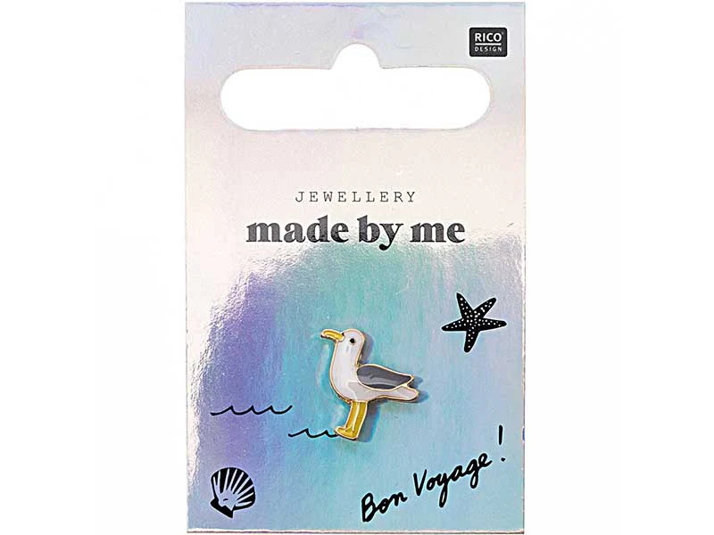 Mini broche pin's Mouette - Image 2