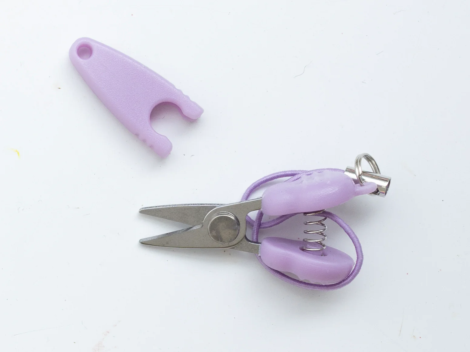 Mini-ciseaux avec dragonne, violet - Image 3