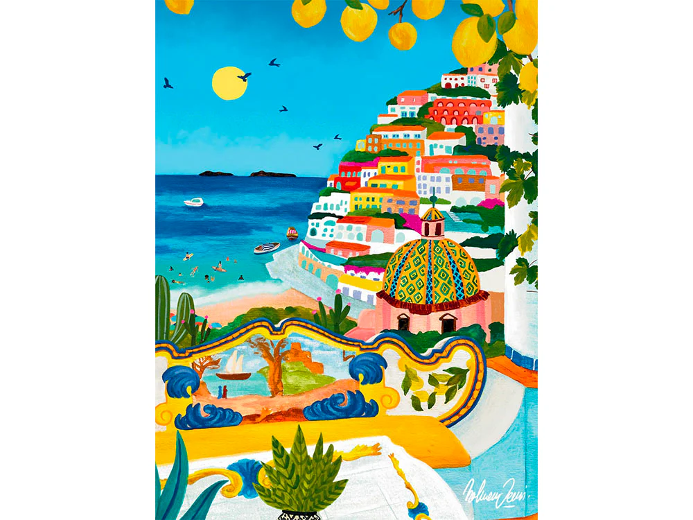 Mini Puzzle – Positano 96 pièces - Pieces & Peace - Image 3
