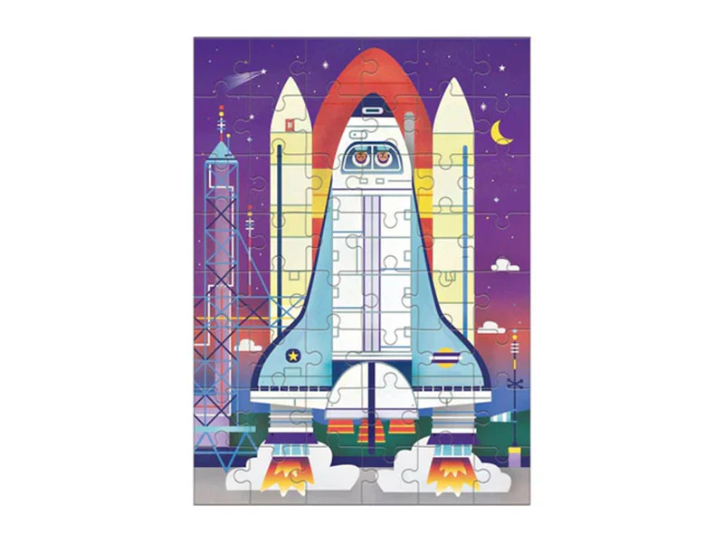 Mini Puzzle Space Shuttle - 48 pièces - Galison - Image 2