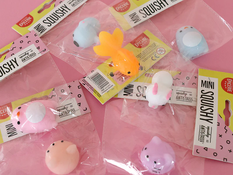 Mini squishy poisson rouge - anti-stress - Image 4