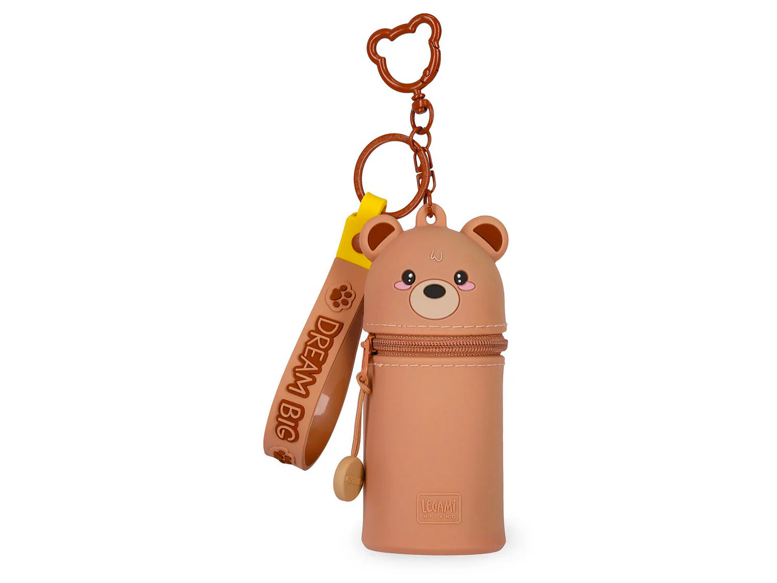 Mini trousse & porte clés Kawaii - Teddy l'Ourson - Legami