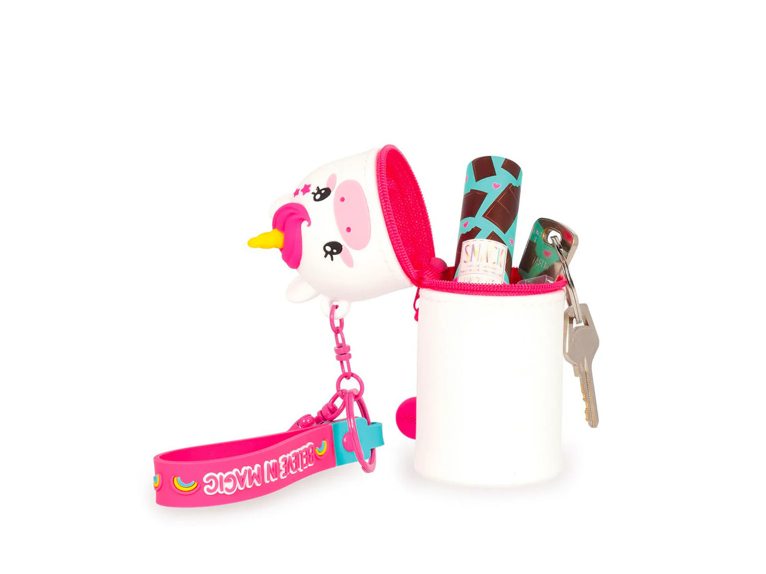 Mini trousse & porte clés Kawaii - Licorne - Legami - Image 2