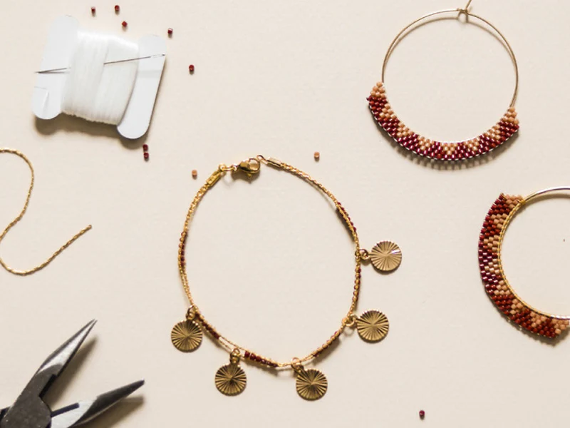 Kit DIY Bijouterie - Mes bijoux Ă tisser - Image 4