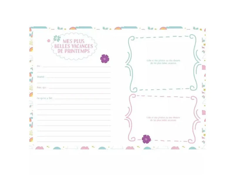 Mon carnet secret licorne - Auzou - Image 3