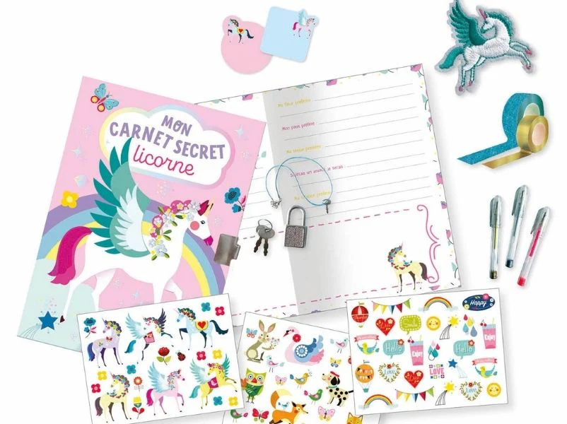 Mon carnet secret - Licorne - Auzou - Image 2